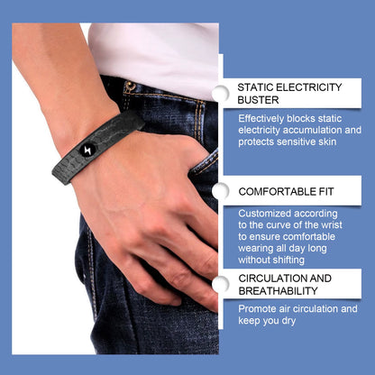 Energy Therapy Bracelet Relieve Arthritis Pain Hand Numbness anti Fatigue Improve Circulation Adjustable Bracelets