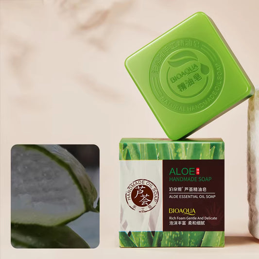 Bamboo Charcoal Body Care Cleaning Soap Moisturizing and Lasting Exfoliating Soap Long-Lasting Fragrance Body Care Soap