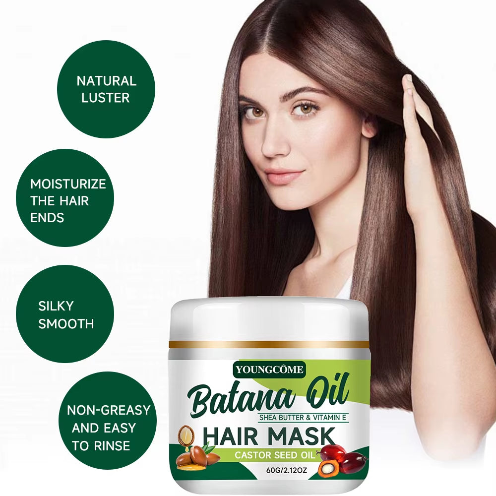 Batana Rosemary Hair Care Hair Mask Nourish Moisturize Improve Hair Quality Reduct Hair Loss Prevent Repair Revitalize Hair Care