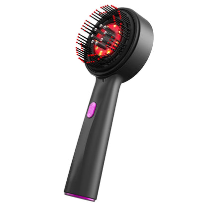 Hair Care Comb, Scalp Kneading Massager, Liquid Guide Comb, Red Light Hair Care Comb, Electric Massage Comb