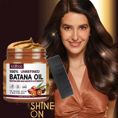 120G Batana Oil Conditioner for Hair Care, Raw Pure Batana Oil, Hair Care Mask for All Hair Types, Conditioner Care Split Ends