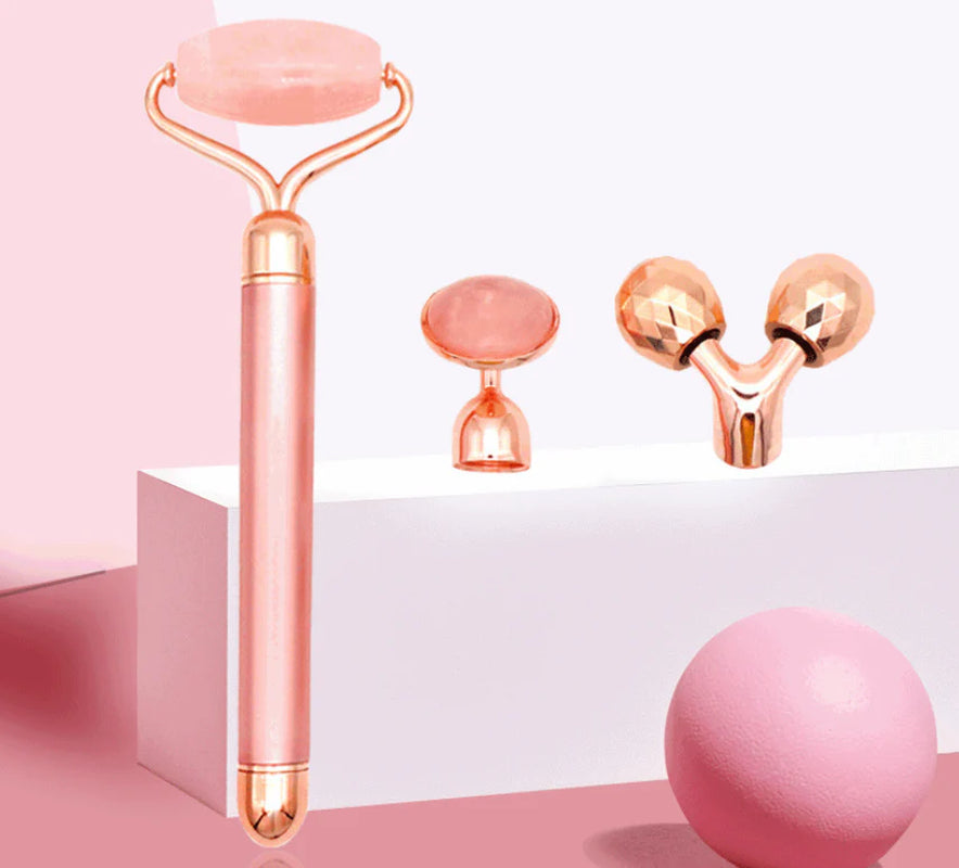 Dual Gemstone Massage Beauty Tool