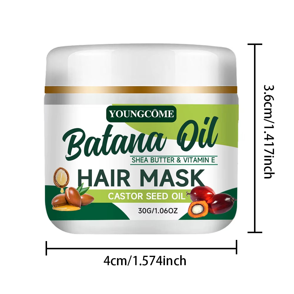 Batana Rosemary Hair Care Hair Mask Nourish Moisturize Improve Hair Quality Reduct Hair Loss Prevent Repair Revitalize Hair Care