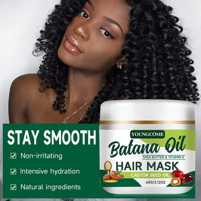 Batana Rosemary Hair Care Hair Mask Nourish Moisturize Improve Hair Quality Reduct Hair Loss Prevent Repair Revitalize Hair Care