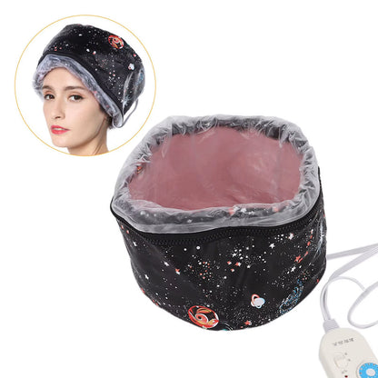 9 Levels Electric Heating Hair Care Hat Thermal Mask Baking Oil Cap Hair Dryer Hot Oil Treatment Hair Care SPA Beauty EU 220V