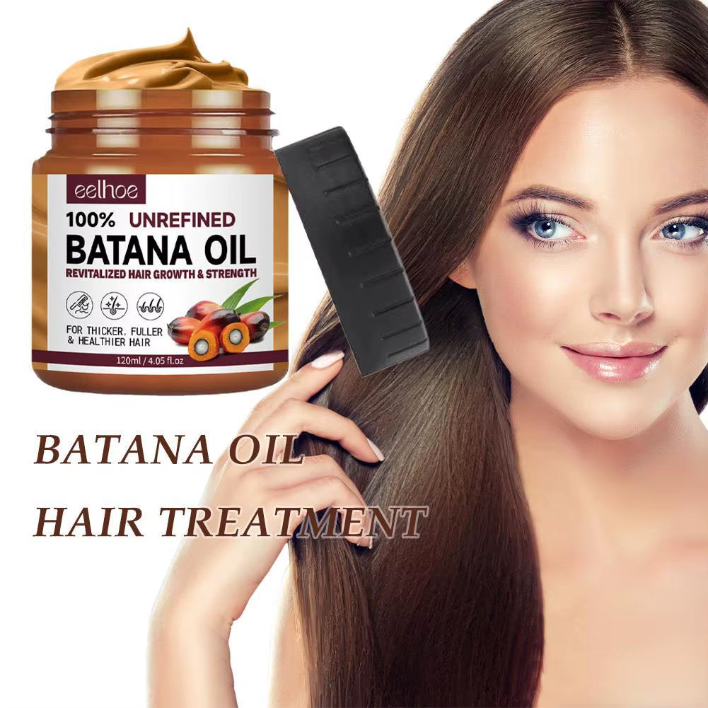 120G Batana Oil Conditioner for Hair Care, Raw Pure Batana Oil, Hair Care Mask for All Hair Types, Conditioner Care Split Ends