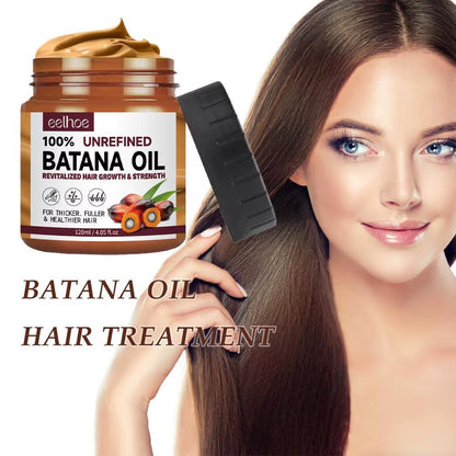 120G Batana Oil Conditioner for Hair Care, Raw Pure Batana Oil, Hair Care Mask for All Hair Types, Conditioner Care Split Ends
