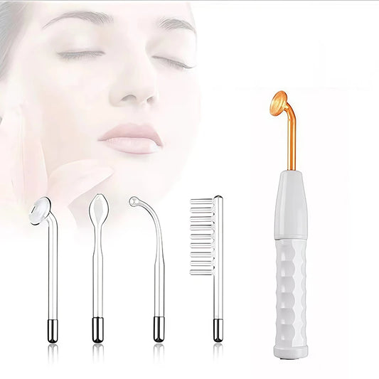 4-In-1 Facial Skin Care Stick, High Frequency Facial Massager Facial Skin Care Set Portable Skin Care Tools for Family Use Chris